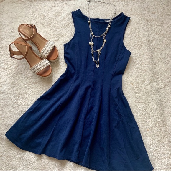 Navy blue dress - Picture 1 of 3